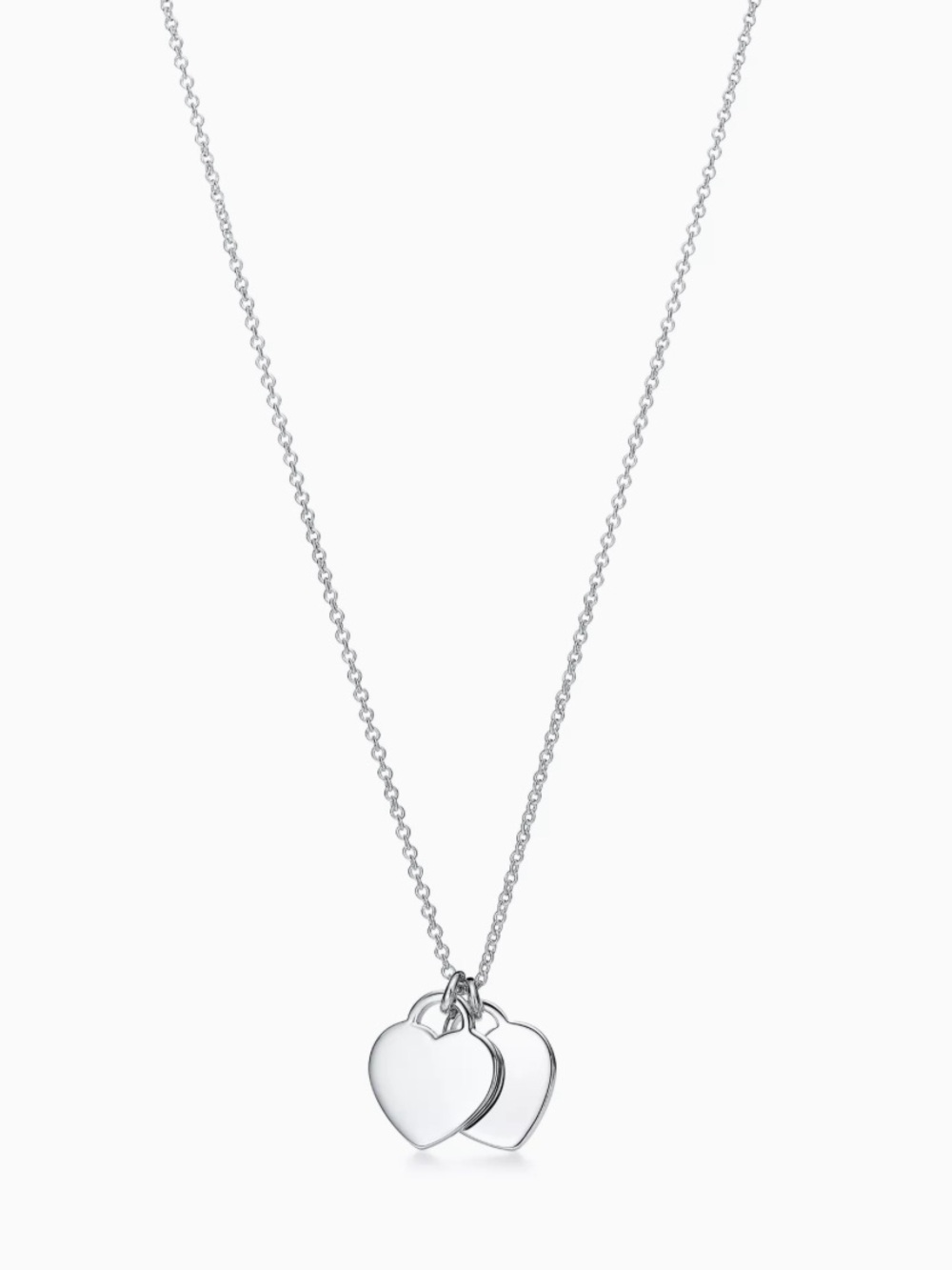Tiffany & Co. “Return to Tiffany®”
Double Heart Tag Pendant in Silver, Mini - Picture 3 of 9